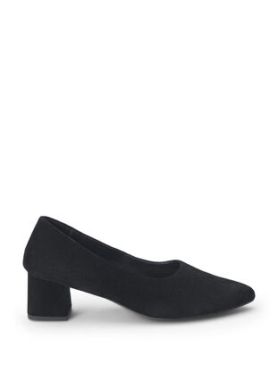 Zizzi Extra-Weite - Pumps aus Wildleder, Black, Packshot image number 0