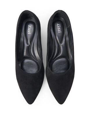 Zizzi Extra-Weite - Pumps aus Wildleder, Black, Packshot image number 2