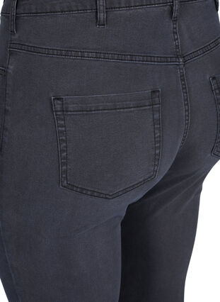 Zizzi Hochtaillierte Super Slim Amy Jeans, Grey Denim, Packshot image number 3