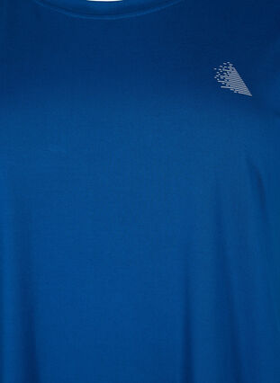 Zizzi Kurzarm Trainingsshirt, Poseidon, Packshot image number 2