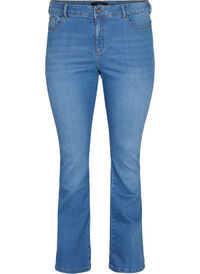 Ellen Bootcut-Jeans mit hoher Taille