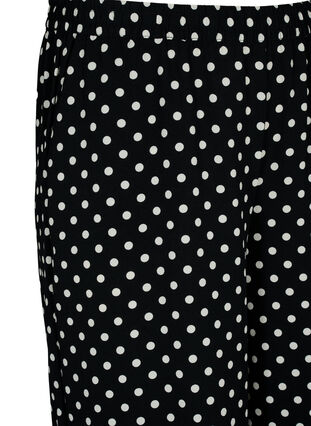 Zizzi Culotte-Hose mit Print, Black Dot, Packshot image number 2