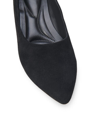 Zizzi Extra-Weite - Pumps aus Wildleder, Black, Packshot image number 3