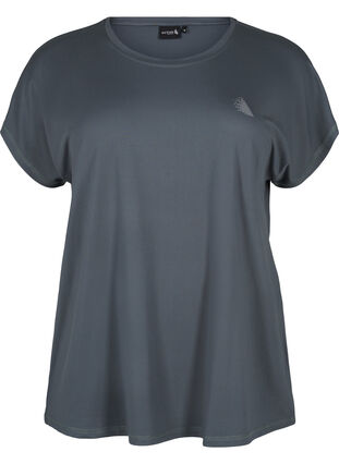 Zizzi Einfarbiges Trainings-T-Shirt, Urban Chic, Packshot image number 0