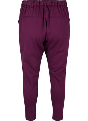 Zizzi Cropped Maddison Hose, Potent Purple, Packshot image number 1