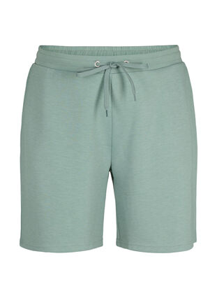 Zizzi Shorts aus Modalmischung mit Taschen, Chinois Green, Packshot image number 0