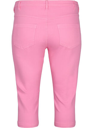 Zizzi Eng anliegende Emily Capri Hose, Rosebloom, Packshot image number 1