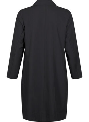 Zizzi Zweireihiges Blazerkleid, Black, Packshot image number 1