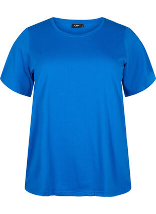 Zizzi FLASH - T-Shirt mit Rundhalsausschnitt, Strong Blue, Packshot image number 0