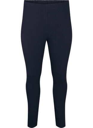 Zizzi Gefütterte Baumwollleggings., Night Sky, Packshot image number 0