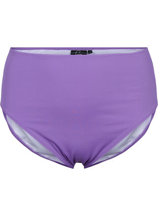 Zizzi Bikini-Unterteile mit hoher Taille, Royal Lilac, Packshot image number 0