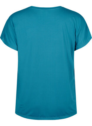 Zizzi Kurzärmeliges Trainings-T-Shirt, Corsair, Packshot image number 1