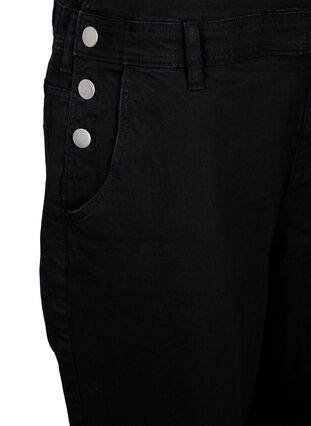 Zizzi Jeans-Latzhosen, Black, Packshot image number 3