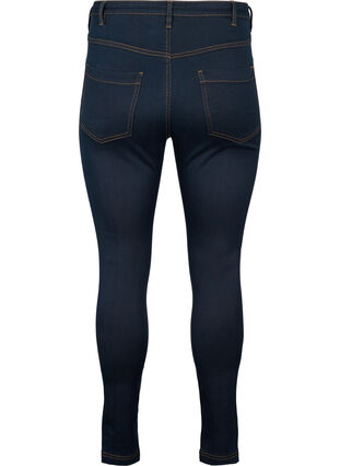 Zizzi Extra schmale Amy Jeans mit hoher Taille, Tobacco Un, Packshot image number 1