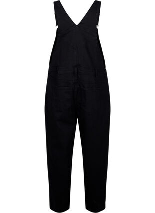 Zizzi Jeans-Latzhosen, Black, Packshot image number 1