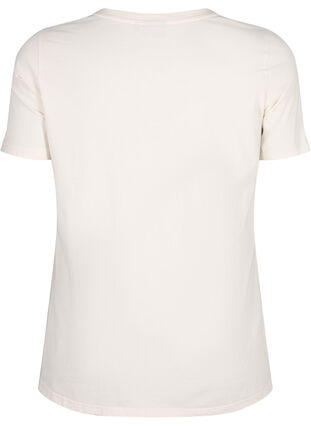 Zizzi T-Shirt aus Baumwolle mit Textmotiv, Antique W. W. Howard, Packshot image number 1