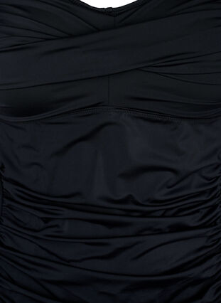 Zizzi Tankini mit Drapierung, Black, Packshot image number 2