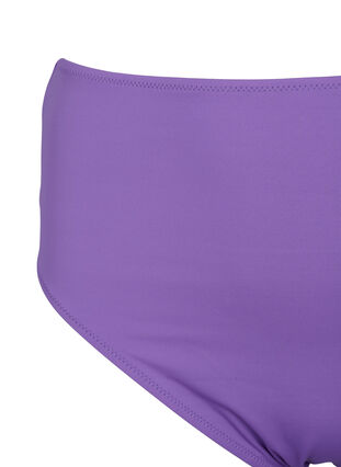 Zizzi Bikini-Unterteile mit hoher Taille, Royal Lilac, Packshot image number 2