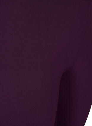 Zizzi Basic Leggings aus Viskose, Potent Purple, Packshot image number 2