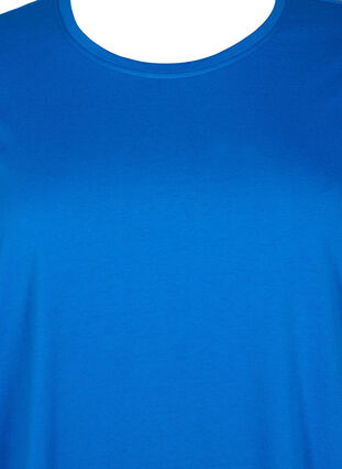 Zizzi FLASH - T-Shirt mit Rundhalsausschnitt, Strong Blue, Packshot image number 2