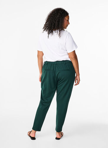 Zizzi Cropped Maddison Hose, Scarab, Model image number 1