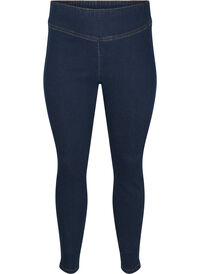 Dehnbare Jeggings mit hoher Taille