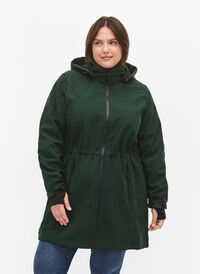 Softshell-Jacke mit abnehmbarer Kapuze, Scarab, Model