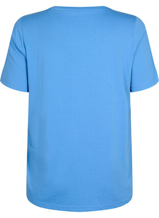 Zizzi FLASH - T-Shirt mit Motiv, Ultramarine, Packshot image number 1