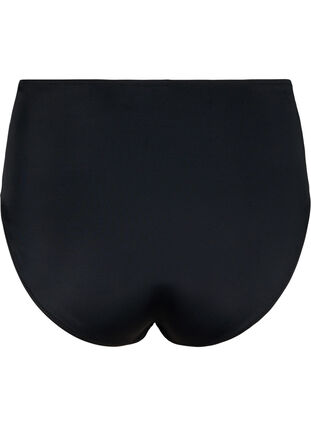 Zizzi Bikini-Hose mit hoher Taille, Black, Packshot image number 1