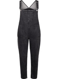 Jeans-Overall, Dark Grey Denim, Packshot