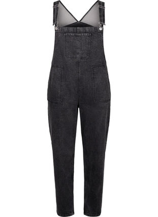 Zizzi Jeans-Overall, Dark Grey Denim, Packshot image number 0