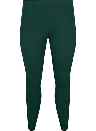 Zizzi Basic-Leggings aus Viskose, Scarab, Packshot image number 0