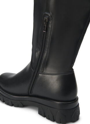 Zizzi Extra-Weite - Stiefel mit langem Schaft, Black, Packshot image number 4