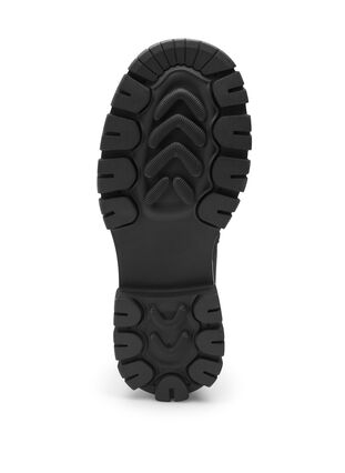 Zizzi Lange breite Passform Stiefel mit Stretch, Black, Packshot image number 5