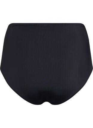 Zizzi Bikini-Unterteil mit hoher Taille, Black, Packshot image number 1