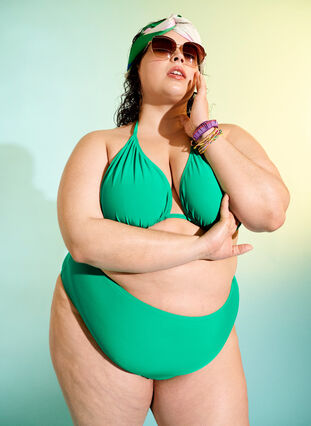 Zizzi Bikini-Hose mit hoher Taille, Blarney, Image image number 0