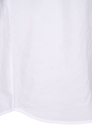 Zizzi Bluse aus TENCEL™-Modal mit gestickten Details, Bright White, Packshot image number 4