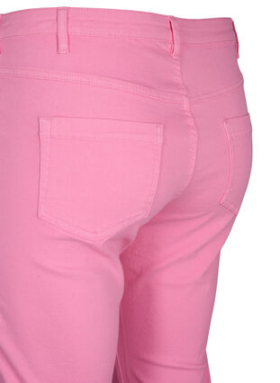 Zizzi Eng anliegende Emily Capri Hose, Rosebloom, Packshot image number 3