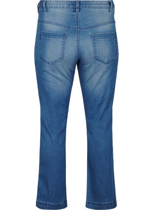 Zizzi Schmale Passform Emily Jeans mit normaler Taille, Light blue, Packshot image number 1