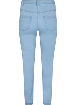 Zizzi Schmale Passform Emily Jeans mit normaler Taille, Ex Lt Blue, Packshot image number 1