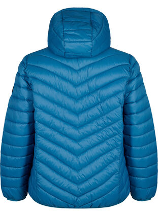 Zizzi Leichte Jacke mit Kapuze, Legion Blue, Packshot image number 1