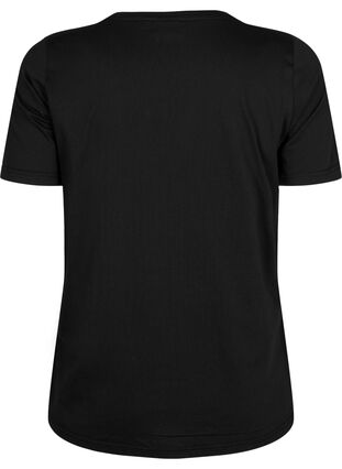 Zizzi FLASH - T-Shirt mit Motiv, Black Wanderlust, Packshot image number 1