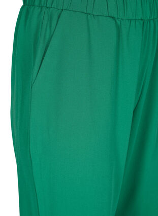 Zizzi Weite Hose mit Taschen, Verdant Green, Packshot image number 2