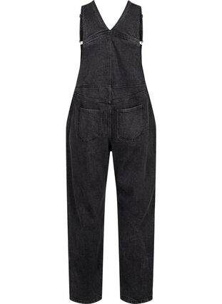 Zizzi Jeans-Overall, Dark Grey Denim, Packshot image number 1