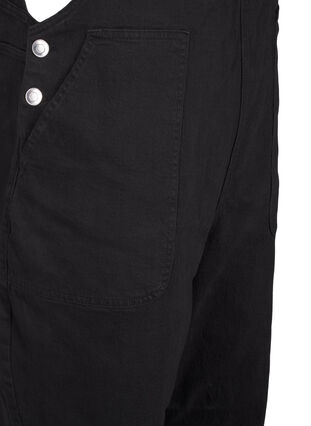 Zizzi Jeans-Overall, Black, Packshot image number 3