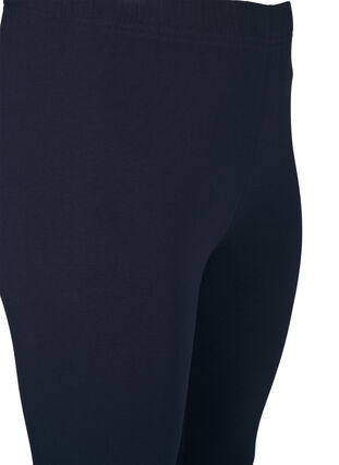 Zizzi Gefütterte Baumwollleggings., Night Sky, Packshot image number 2