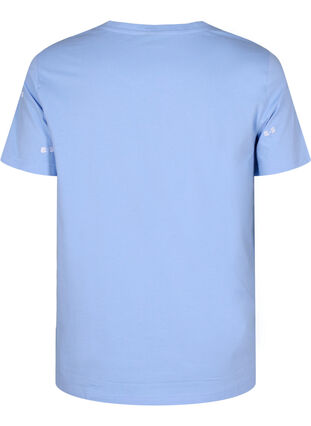 Zizzi T-Shirt aus Bio-Baumwolle mit Herzen, Serenity W. Bow Emb., Packshot image number 1