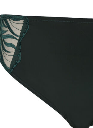 Zizzi Tai Slip mit Stickerei und regulärer Taille, Scarab, Packshot image number 2