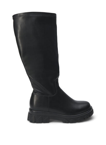 Zizzi Extra-Weite - Stiefel mit langem Schaft, Black, Packshot image number 0